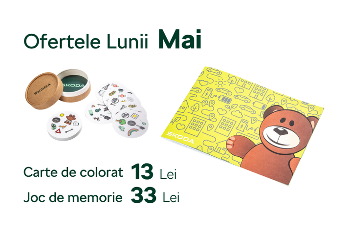 Oferta lunii mai - Škoda
