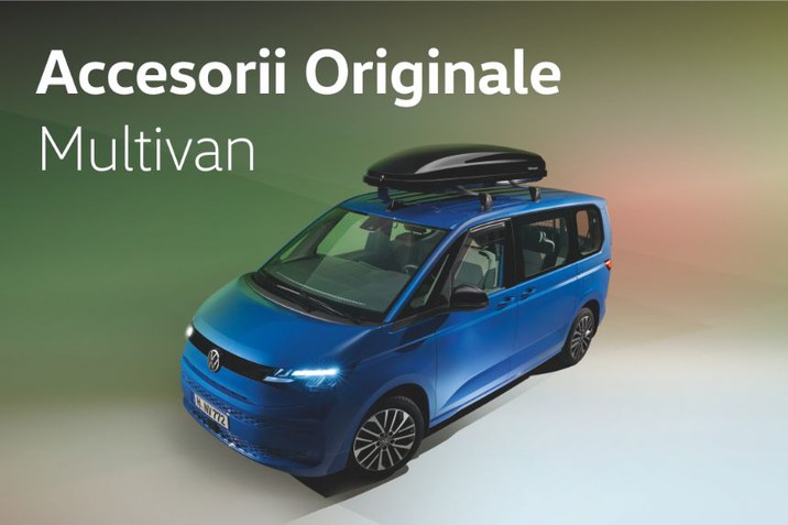Pregătește-ți mașina pentru orice provocare cu accesorii originale Volkswagen Multivan