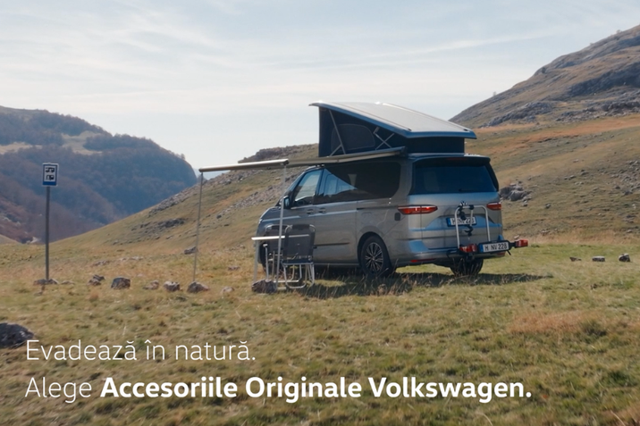 EVADEAZĂ ÎN NATURĂ - ALEGE ACCESORIILE ORIGINALE VOLKSWAGEN