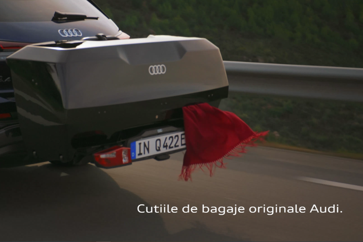 Acum te poți bucura de cutia de bagaje originală Audi pentru extra spațiu