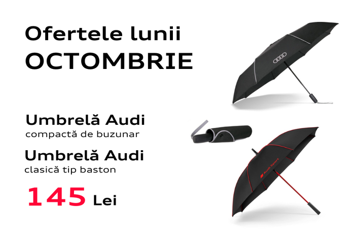 Oferta lunii octombrie - Audi