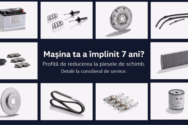 Răsfață-ți mașina cu piese de schimb originale - Volkswagen
