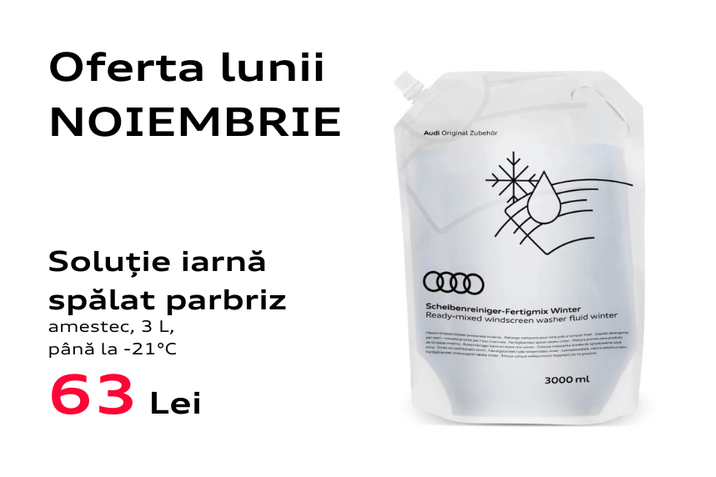 Oferta lunii noiembrie - Audi