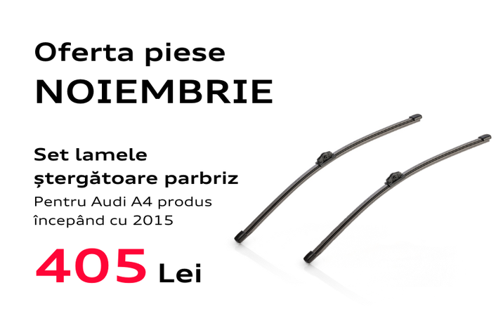 Oferta piese noiembrie - Audi