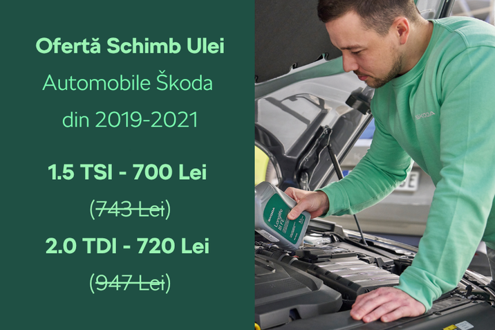 Ai grijă de mașina ta, pentru ca și ea să aibă grijă de tine - Škoda