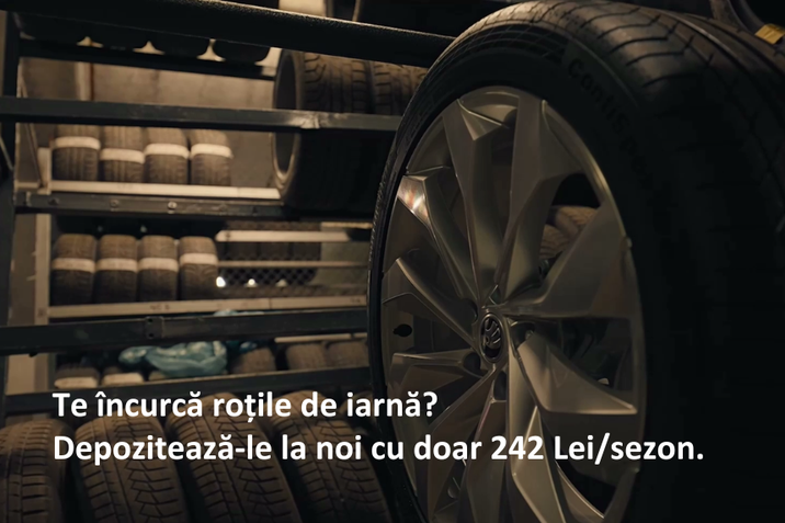 Schimbul de sezon vine cu o grijă în plus: unde îți depozitezi roțile?