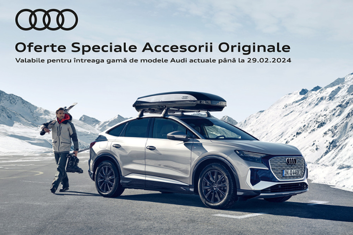 Accesorii originale pentru Toamnă-Iarnă Audi