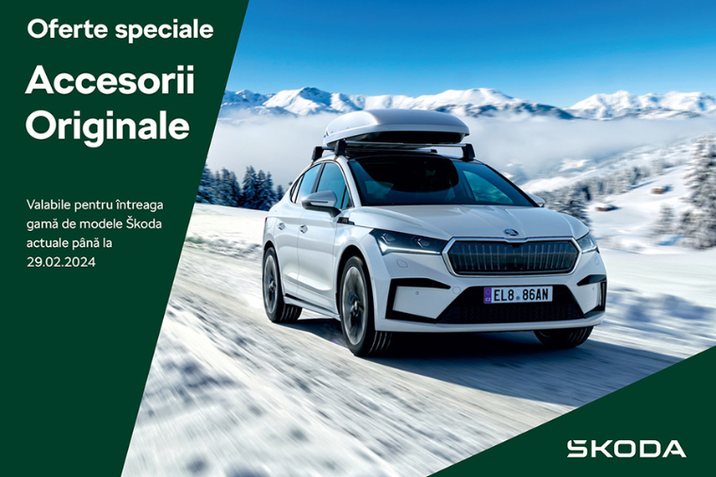 Accesorii originale pentru Toamnă-Iarnă Skoda