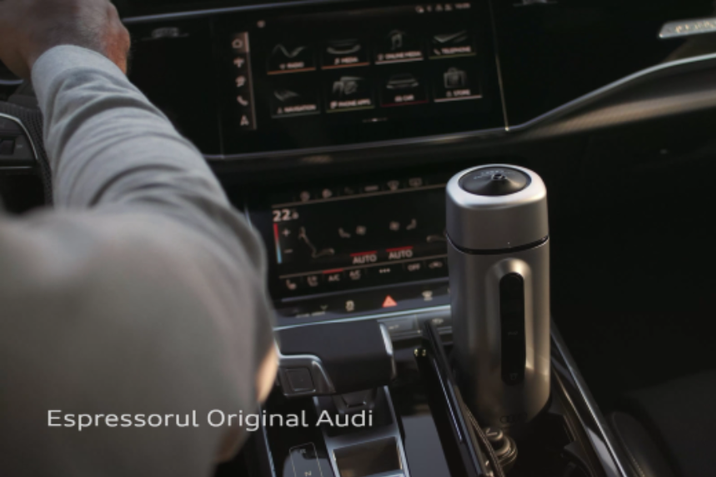 Coffe on the go - Espressorul Original Audi
