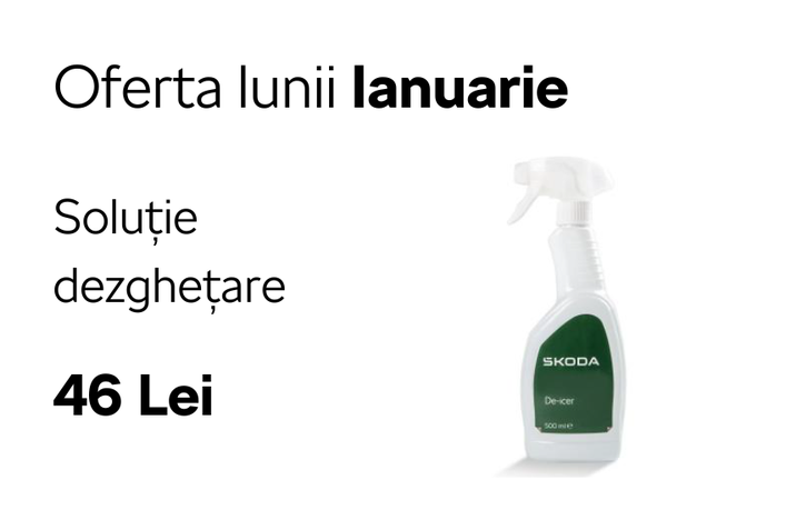 Oferta lunii ianuarie - Škoda
